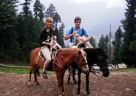Pony Ride in Kashmir